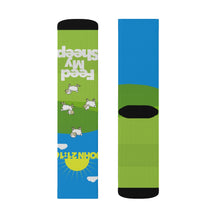 Load image into Gallery viewer, Feed My Sheep Socks