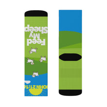 Load image into Gallery viewer, Feed My Sheep Socks