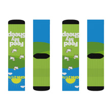 Load image into Gallery viewer, Feed My Sheep Socks