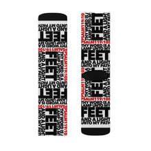 Load image into Gallery viewer, Psalm 119:105 Socks

