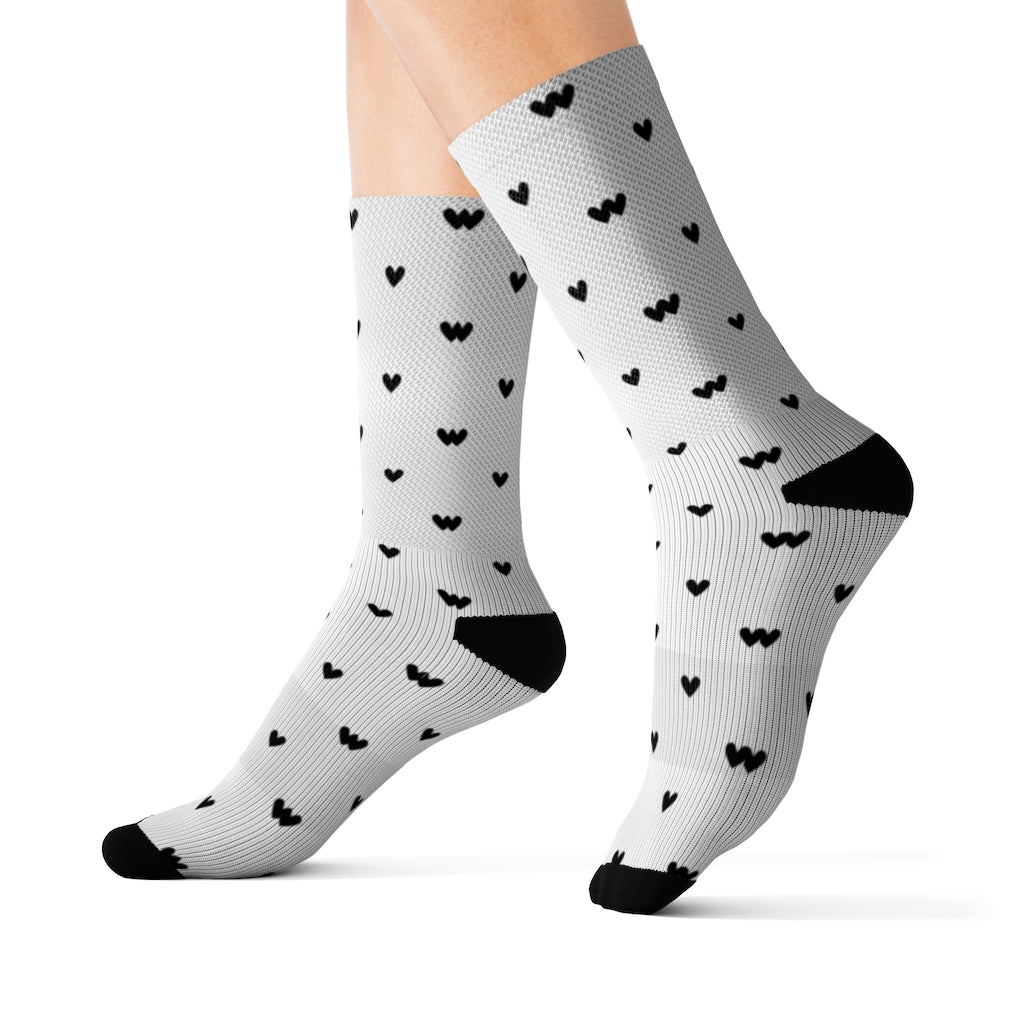 Tiny Hearts Socks