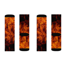 Load image into Gallery viewer, Flames of Fire Socks
