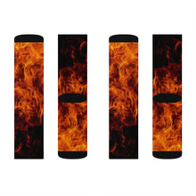 Load image into Gallery viewer, Flames of Fire Socks
