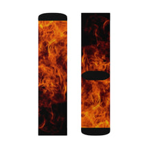 Load image into Gallery viewer, Flames of Fire Socks
