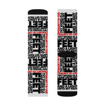 Load image into Gallery viewer, Psalm 119:105 Socks
